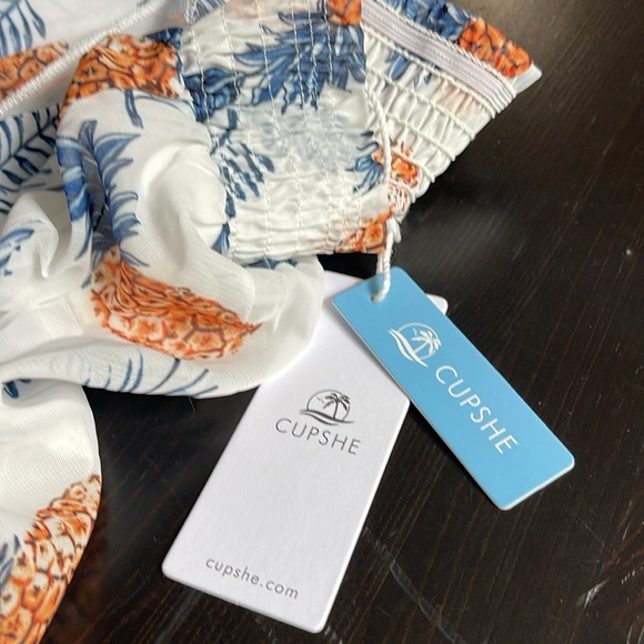 NWT Live Life on the Beach CUPSHE Comfy Vacation Pineapple Skirt - Picture 10 of 10